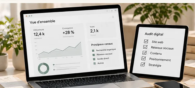 Présentation d’un audit de présence digitale