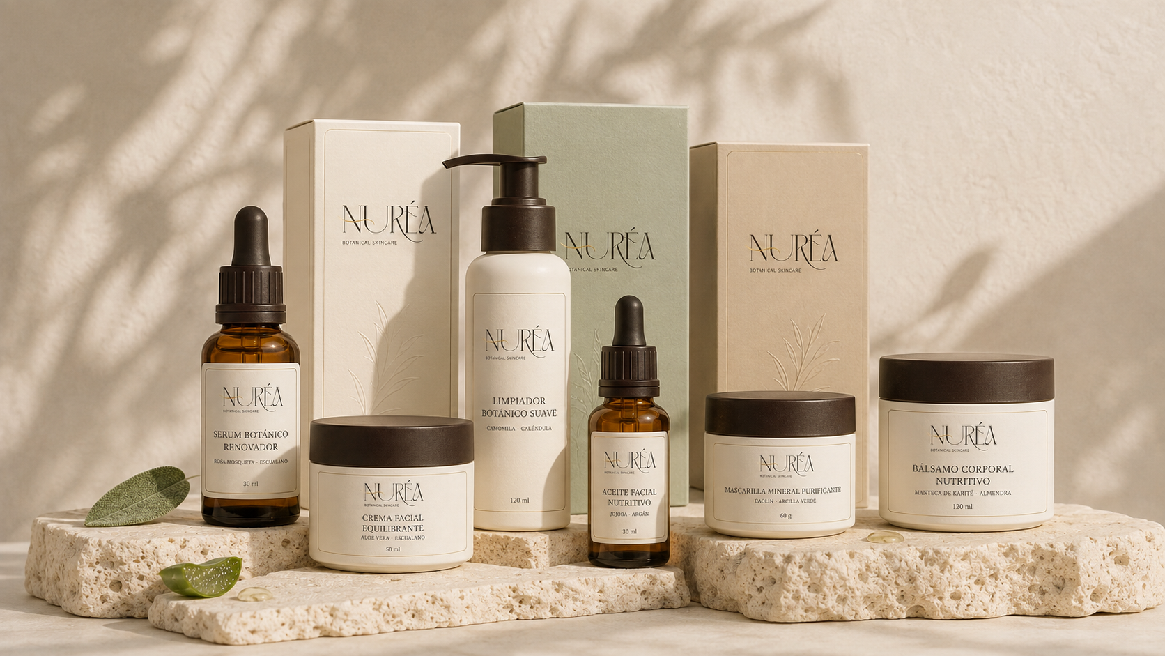 Colección completa de productos NURÉA